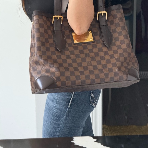 Louis Vuitton Damier Hamstead tote bag authentic - Picture 16 of 16